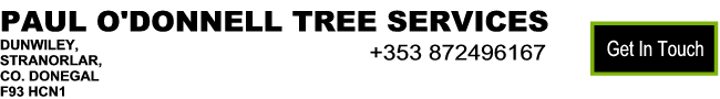 Paul O'Donnell Tree Services, Fencing & Decking, Dunwiley,  Stranorlar,  Co. Donegal,  F93 HCN1, Ireland